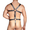 Zado Harnais Complet en Cuir avec Anneau Pénien Leathercock S/L